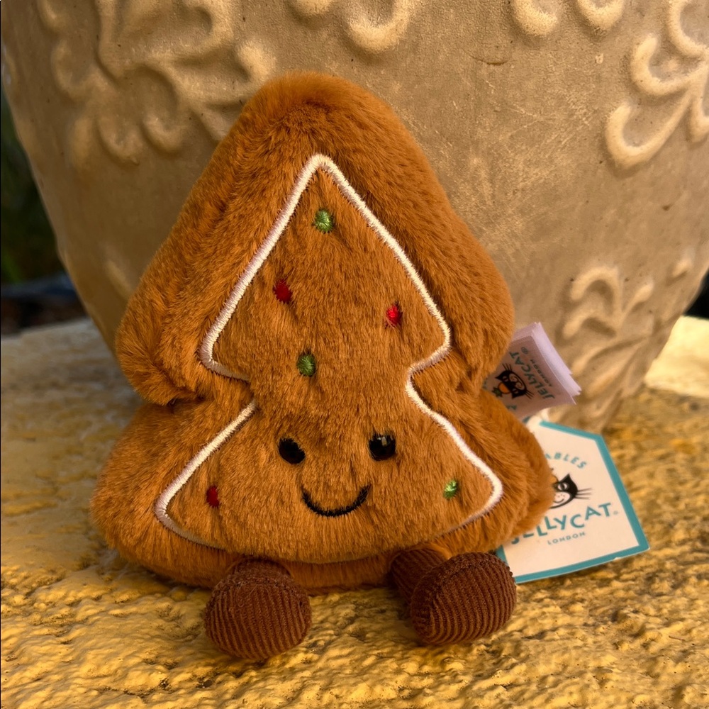 Authentic Amusables Jellycat Tree Cookie Mini Plush!